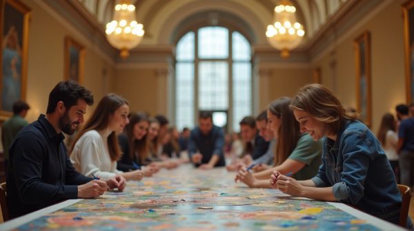 Boostez la cohésion d'équipe avec un team building original au musée du Louvre