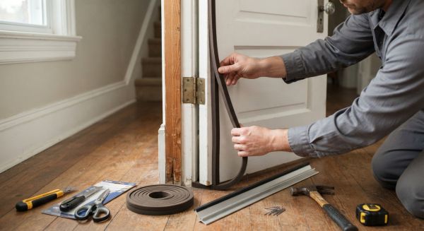 Top conseils pour choisir et installer un kit d'isolation de porte